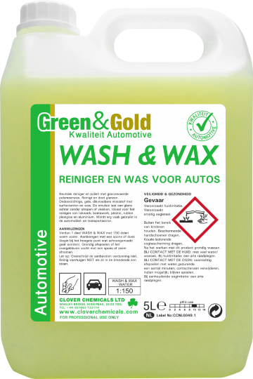 Clover Wash & Wax, autoshampoo met was 5 liter