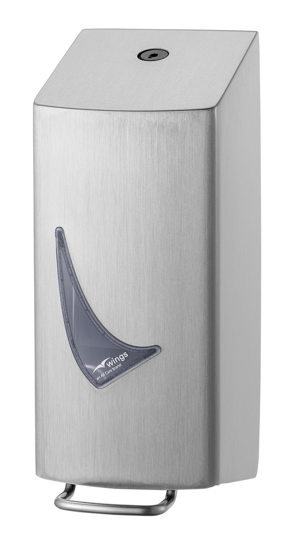 Spraydispenser/toiletseatcleaner RVS 400 ml - Wings