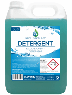 Non-biologische vloeistof voor wasautomaten - Clover Laundry Detergent - 5 liter