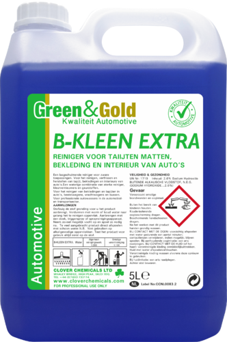 Clover B-Kleen Extra, tapijt en bekledingsreiniger 5 liter