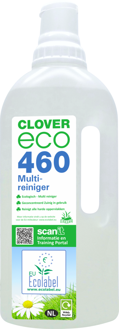 Clover ECO460, geconcentreerde multi-reiniger 1 liter