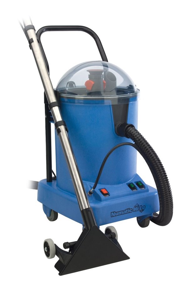 Numatic sproei-extractiemachine NHL15 blauw met kit BS27