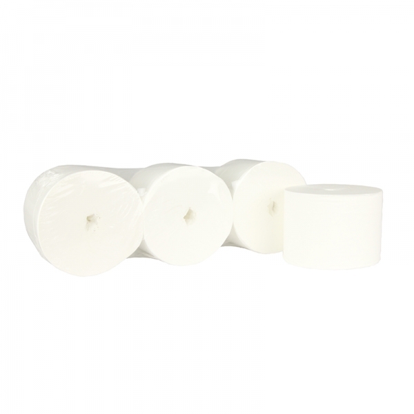Toiletpapier, compact coreless, 2 laags, 100% cellulose, 36 rollen x 112,5 meter